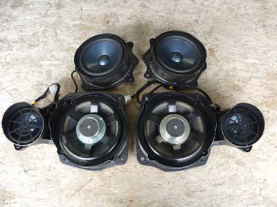 Mercedes Logic 7 Complete Door Audio Sound Speakers Set A2218205802 W221 07-09 S550 S Class